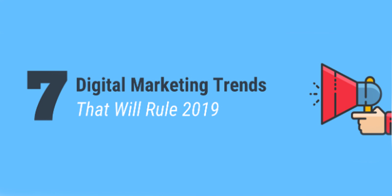 7 Digital Marketing Trends That Will Rule 2019 [Infographic]