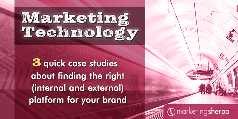 Three quick case studies about finding the right (internal and external) platform for your brand