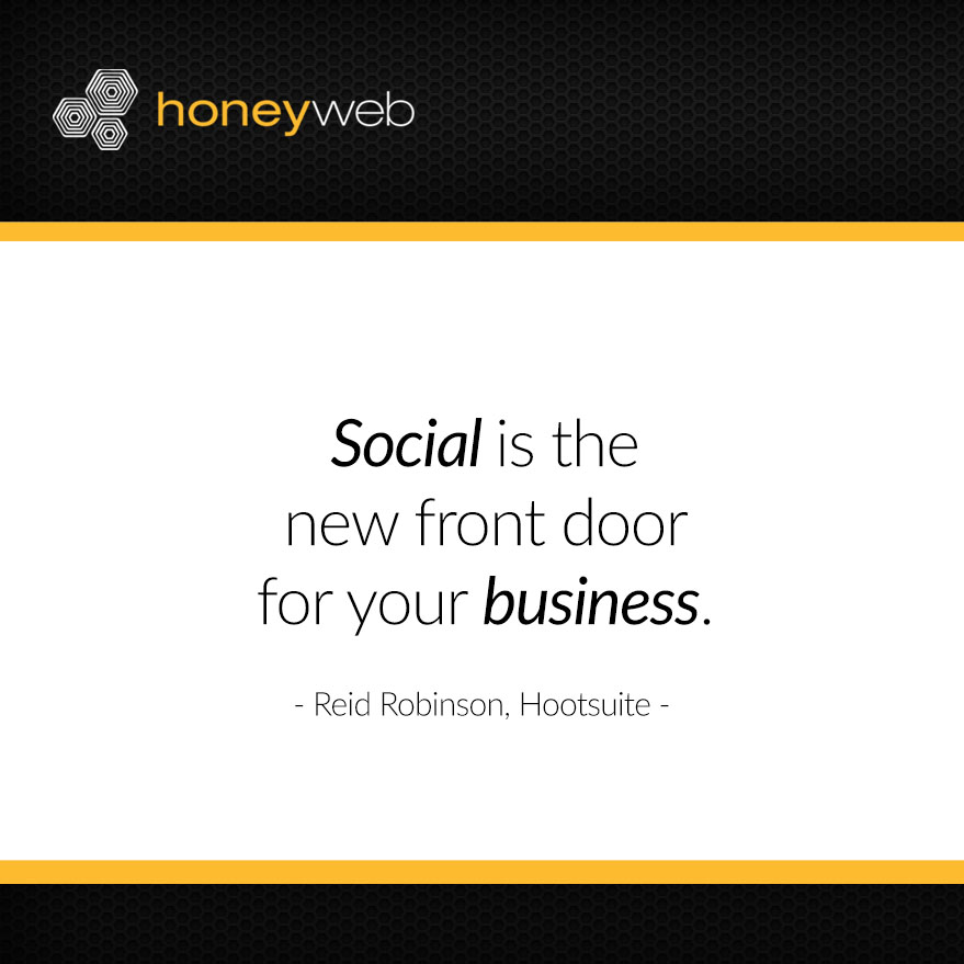 Social is the new front door for your business