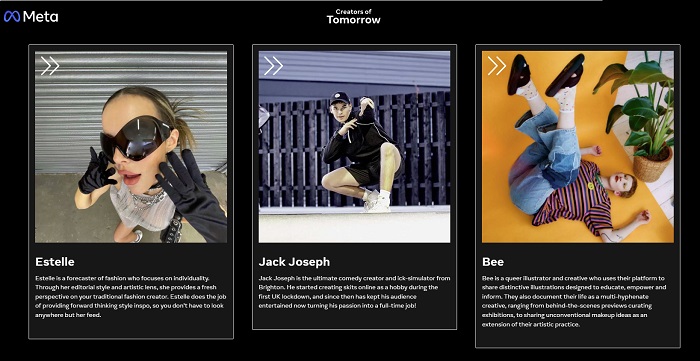 Meta Launches ‘Creators of Tomorrow’ Initiative to Highlight Emerging Digital Artists