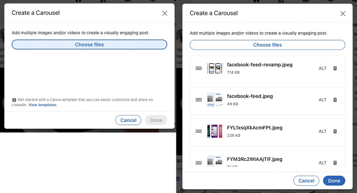 LinkedIn Launches Native Carousel Posting Option