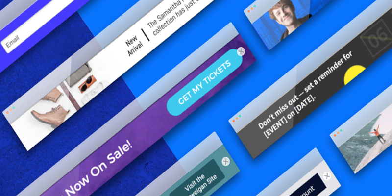 9 Creative Sticky Bar Examples – Plus 21 New Unbounce Templates