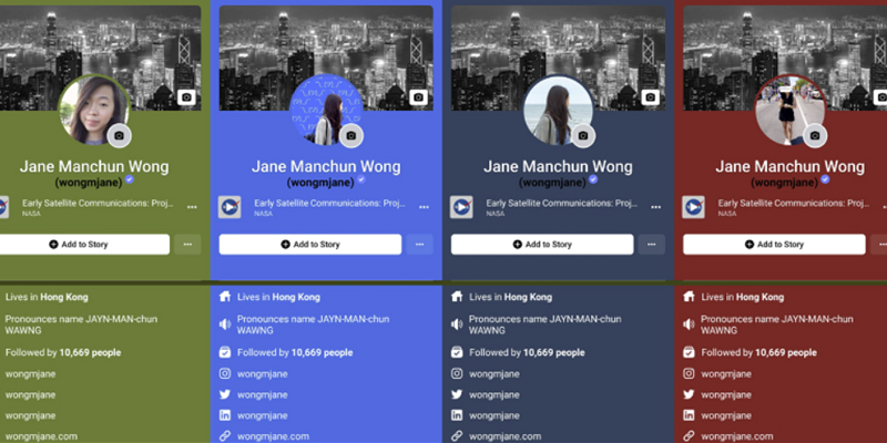 Facebook Tests Adaptive Color Backgrounds for Profiles