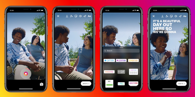Instagram Officially Launches New Captions Sticker for Stories