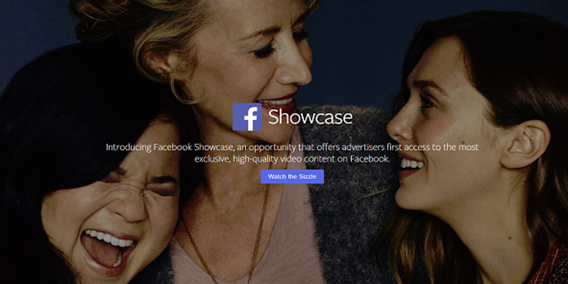 Facebook Announces ‘Facebook Showcase’ Premium Video Advertising Option