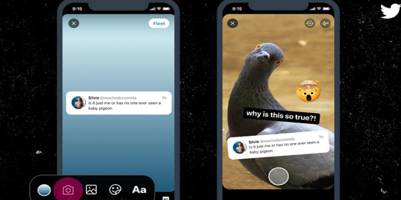 Twitter Adds New Option to Add Background Video and Images in Fleets