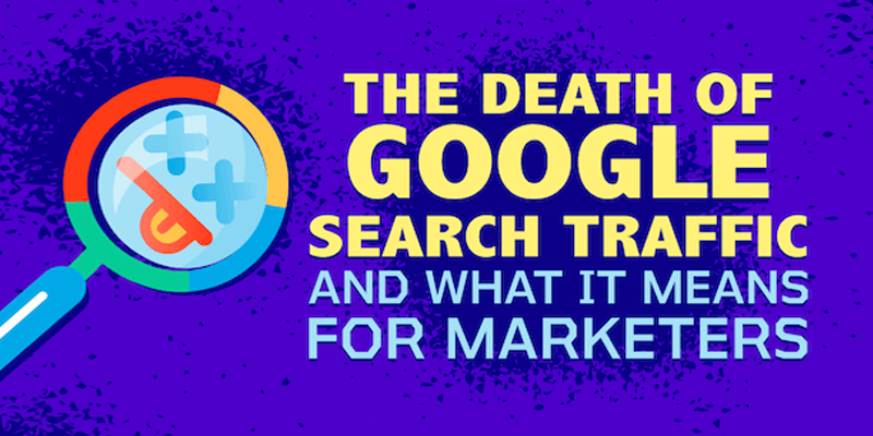The Death of Google Search Traffic and What It Means for Marketers