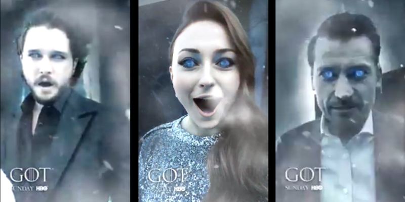 Facebook’s ‘Game of Thrones’ Video Mask Outshines Similar Campaign on Snapchat