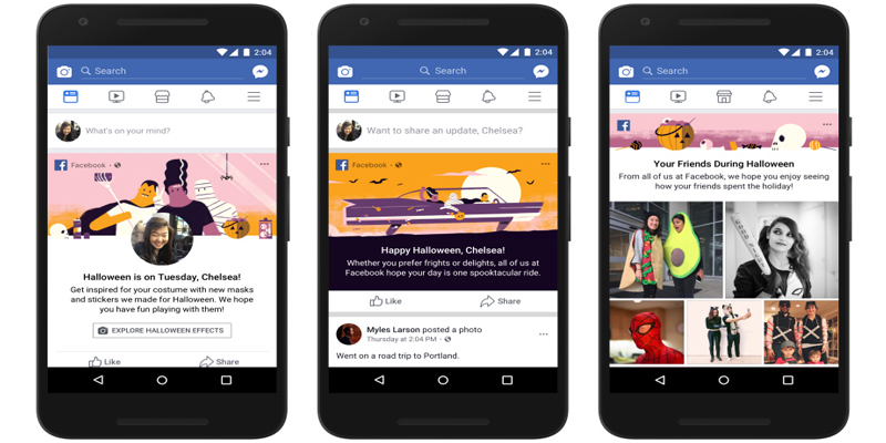 Celebrate Halloween with Spook-tacular Features from Facebook and Messenger