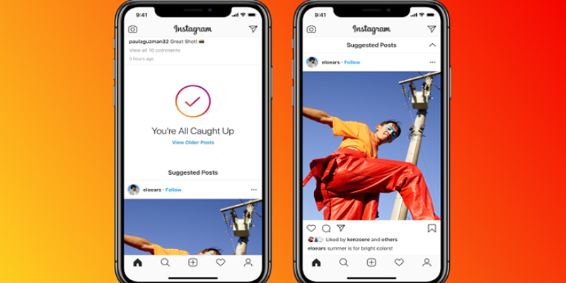Instagram Rolls Out Suggested Posts at the End of Your Following Feed to All Users