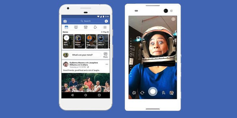 Facebook testing links in Stories