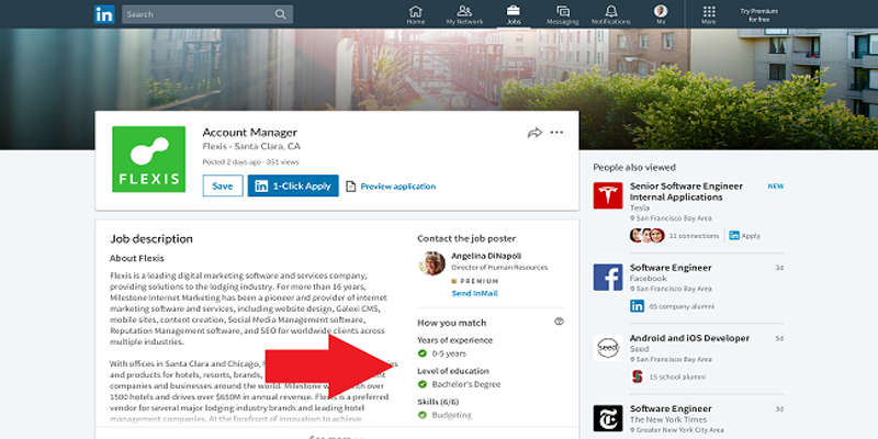 LinkedIn Releases New Tool to Highlight How Your Skills Match Advertised Positions