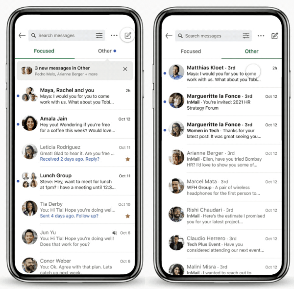 LinkedIn Looks to Improve Messaging Interactions with ‘Focused Inbox’, Adds New Sales Analytics Tool