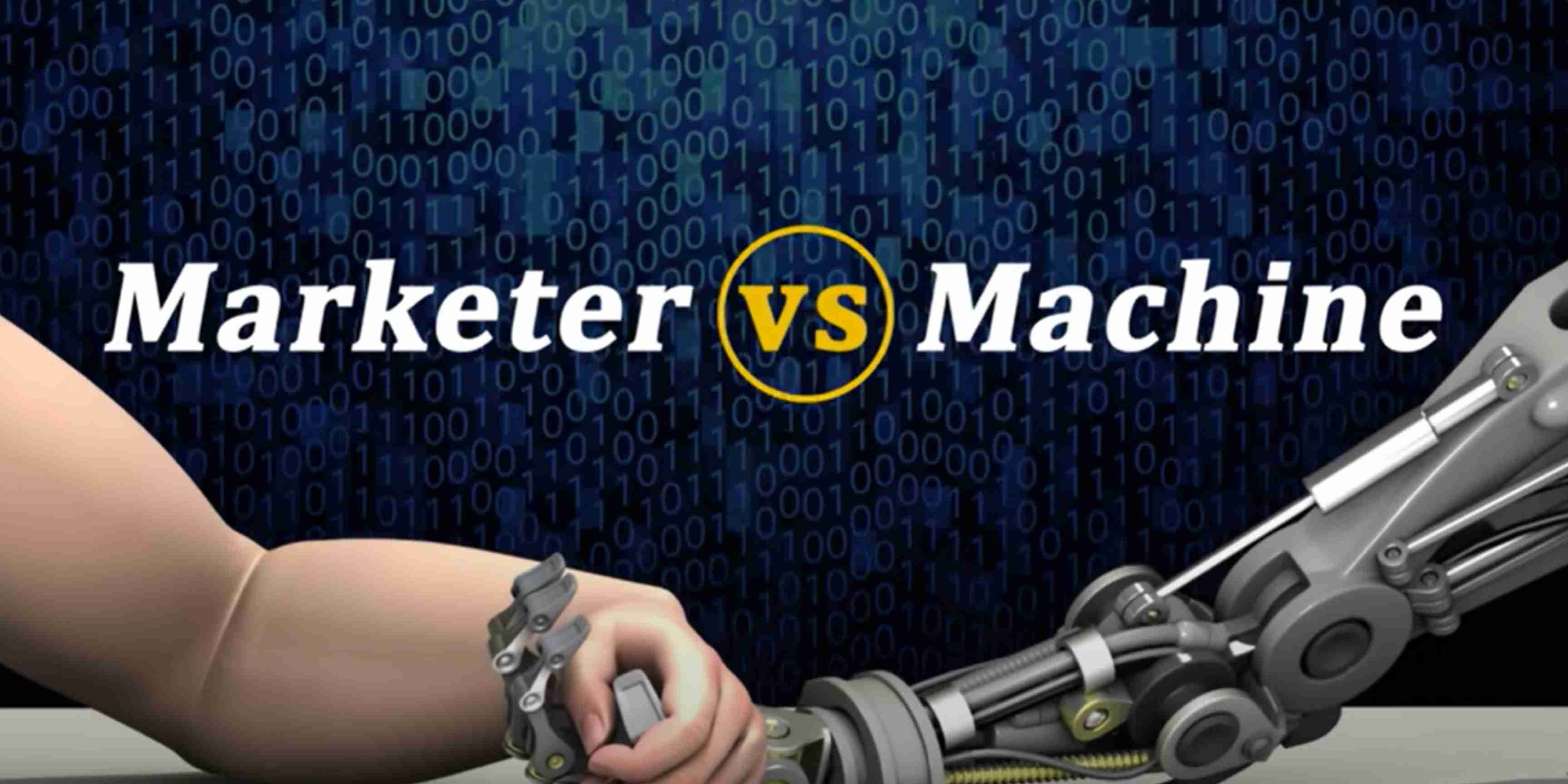 Marketer Vs Machine: We need to train the marketer to train the machine