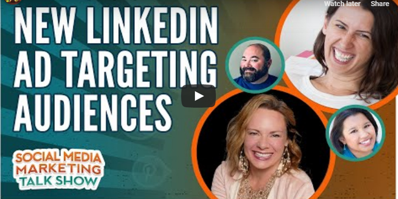 New LinkedIn Ad Targeting Audiences