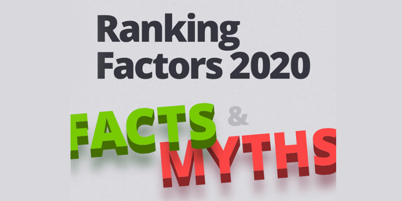 Google Ranking Factors for 2020: Facts and Myths [Infographic]