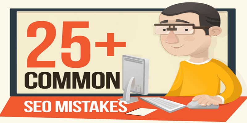 26 Common SEO Mistakes That Are Killing Your Website [Infographic]