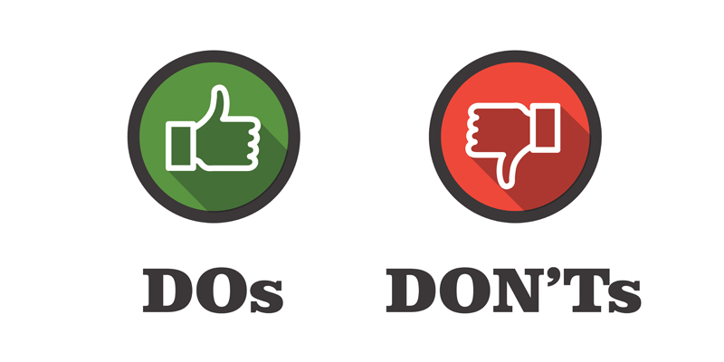 Social Media Dos and Don’ts for 2019