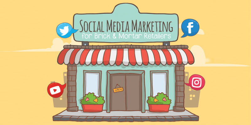 Social Media Marketing for Brick and Mortar Retailers [Infographic]