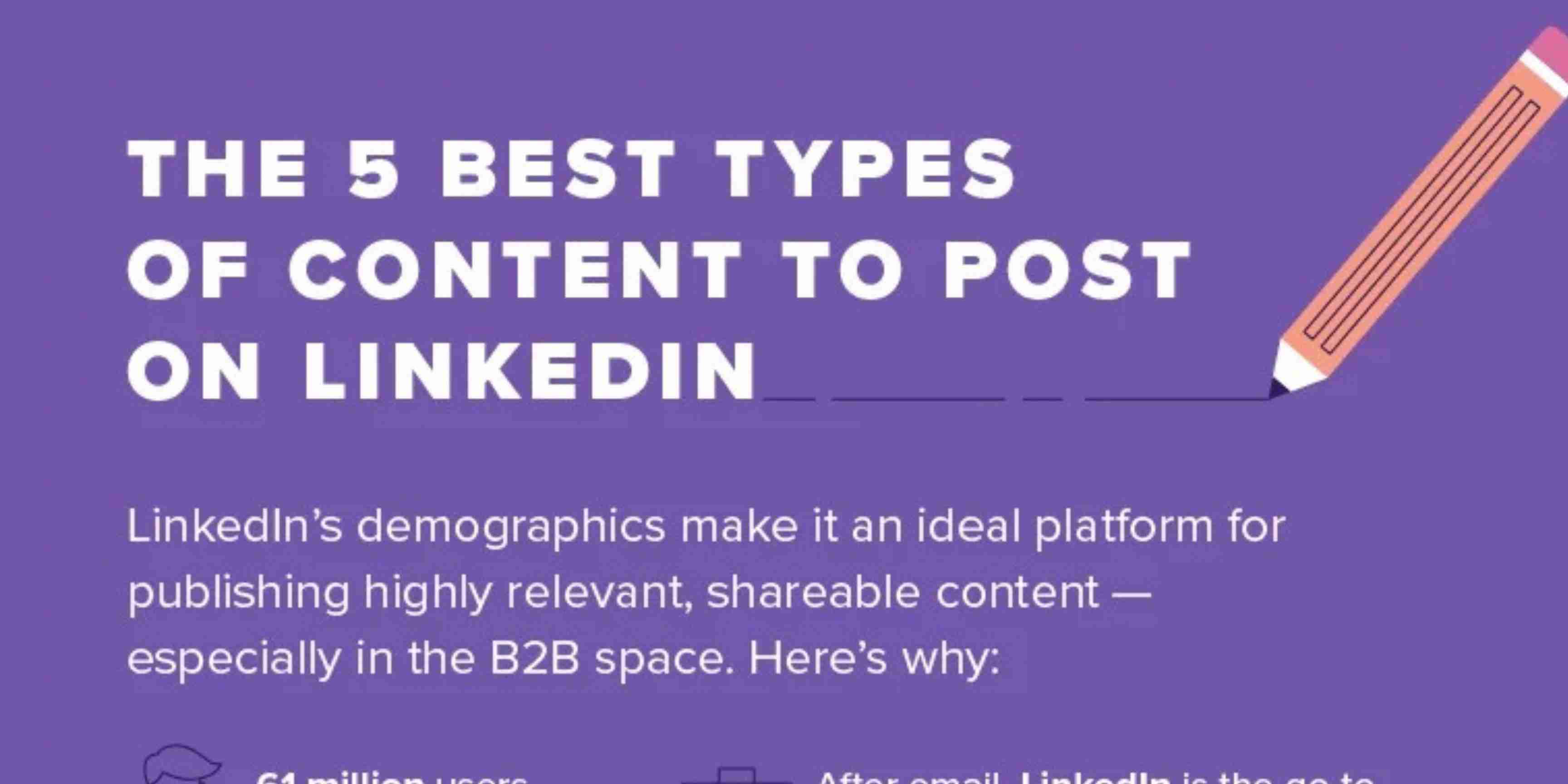 What to Post on LinkedIn: The 5 Content Types That Work Best