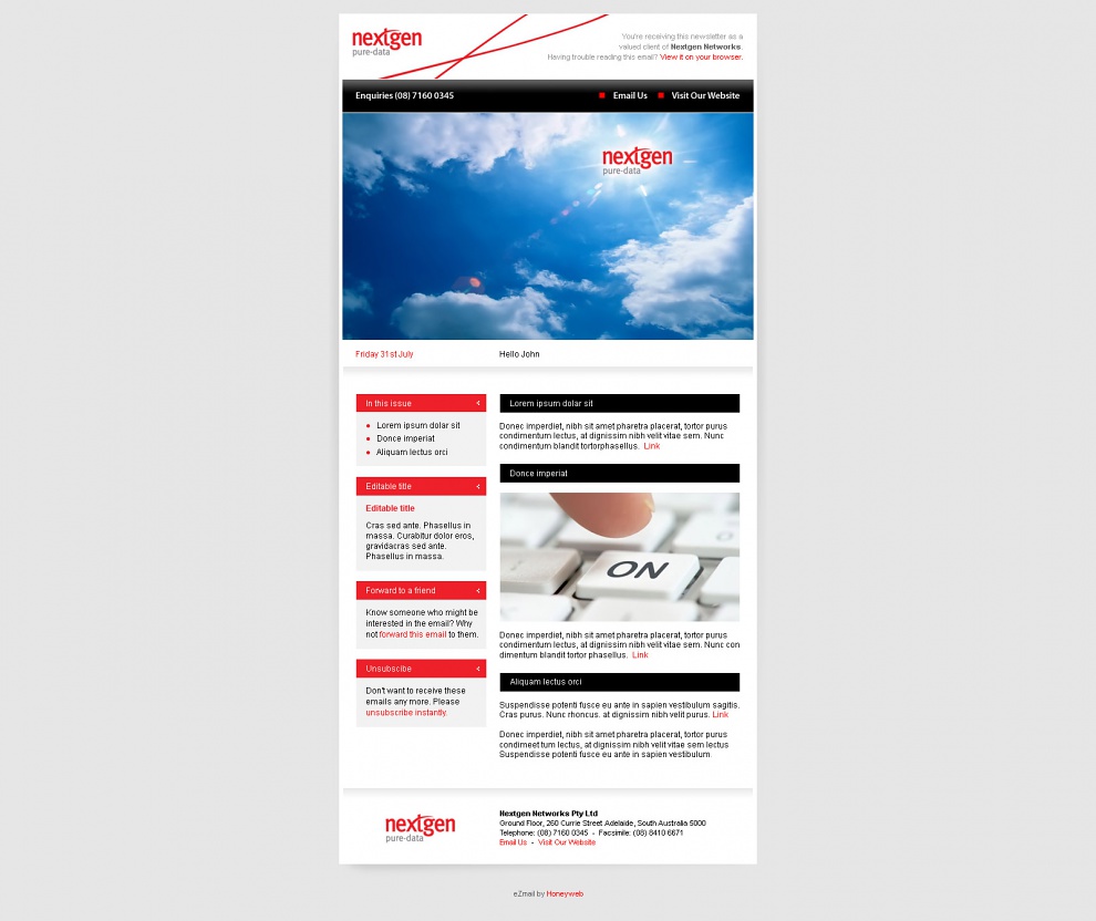 Nextgen Networks Pty Ltd - Email Marketing
