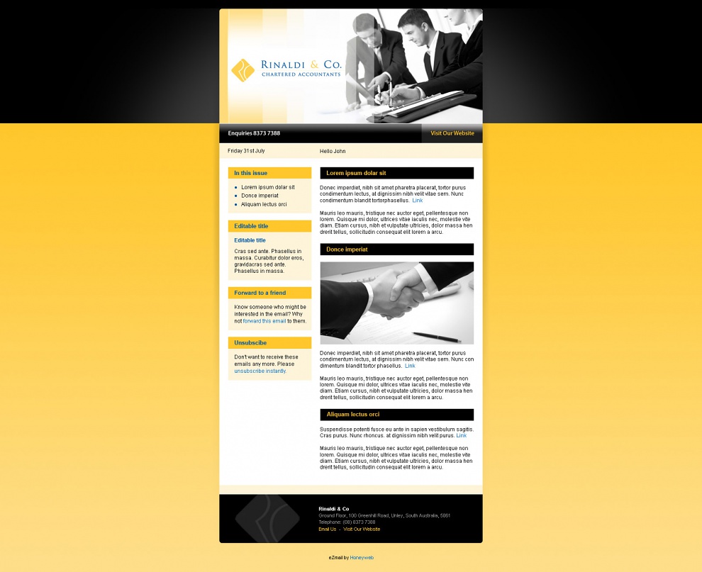 Rinaldi & Co - Email Marketing