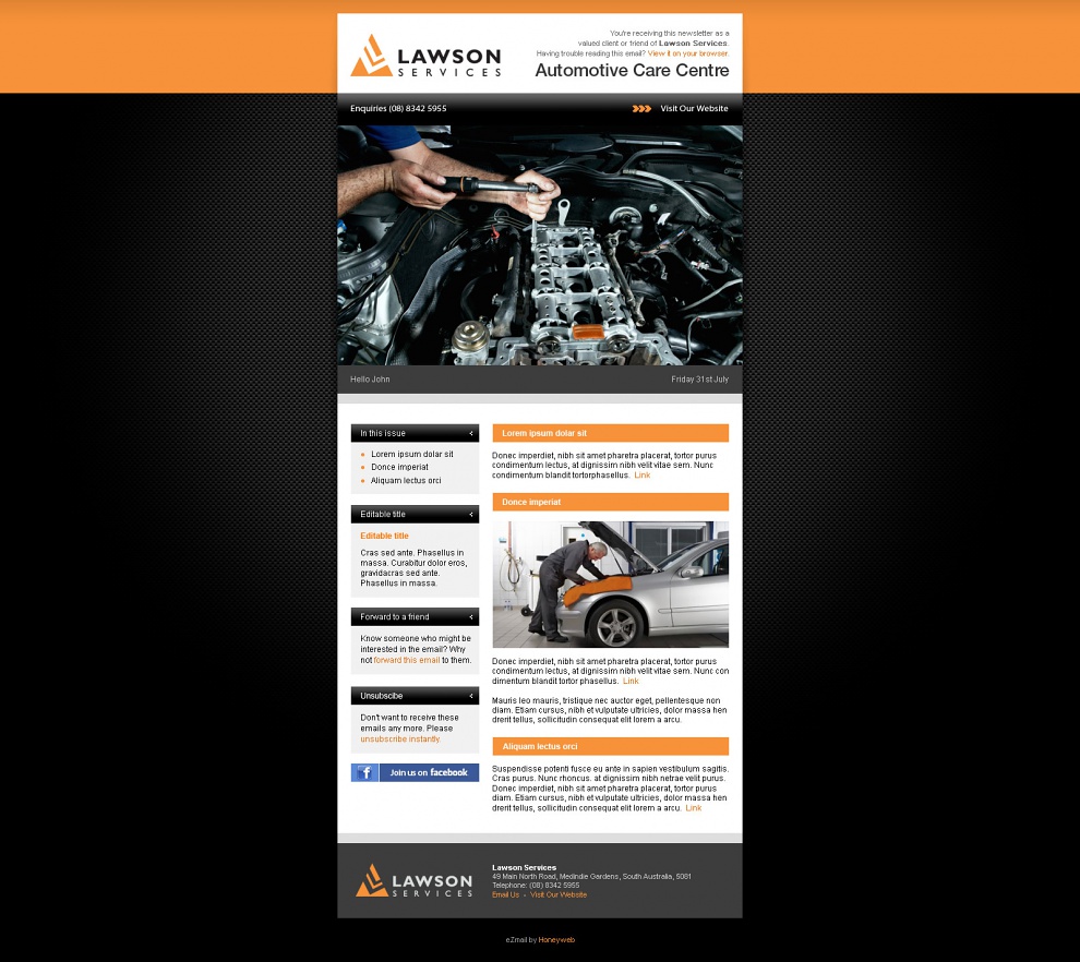 Lawson Services - Email Marketing