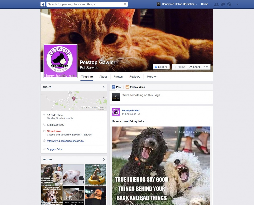 Petstop Gawler - Facebook Business Pages