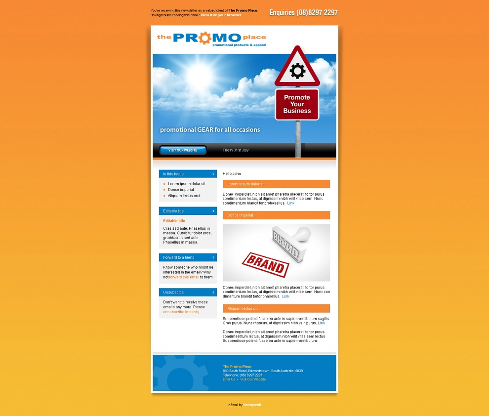 The Promo Place - Email Marketing