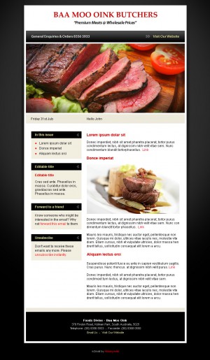 Baa Moo Oink Butchers