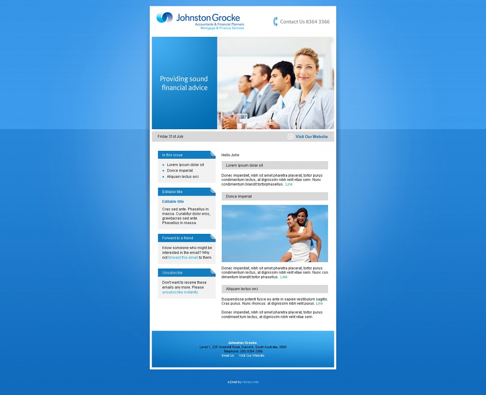 johnston Grocke - Email Marketing