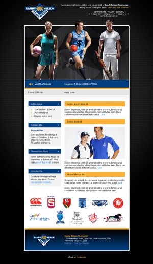 Sandy Nelson Teamwear